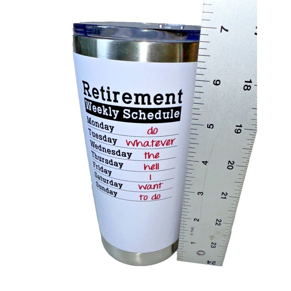 New Eleven Stainless Steel Tumbler 20 Oz. RETIREMENT